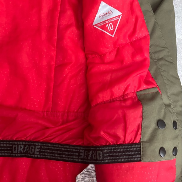 [Y12] Orage Lola Girls Jacket 2020 Two-Tone Hooded - Picture 5 of 10